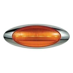 Optronics Millennium Series 9” Sealed LED Light Amber - 00212135P