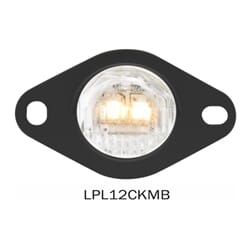 Optronics 3/4” Sealed LED License Light w/Bracket - LPL12CKMB