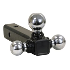 Buyers Products Tri-Ball Hitch Solid Shank With Chrome Balls - 1802205