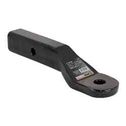 Buyers Products 2 Inch Heavy-Duty Ball Mount 2 Inch Drop x 7-5/8 Long Tube Black For 1 Inch Hole - 1803050