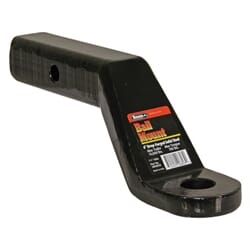 Buyers Products 2 Inch Heavy-Duty Ball Mount 4 Inch Drop x 7-7/8 Long Tube Black For 1-1/4 Hole - 1803056