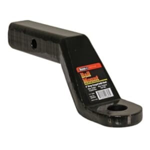 Buyers Products 2 Inch Heavy-Duty Ball Mount 4 Inch Drop x 7-7/8 Long Tube Black For 1-1/4 Hole - 1803056