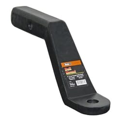 Buyers Products 2 Inch Heavy-Duty Ball Mount 6 Inch Drop x 9-3/8 Long Tube Black For 1 Inch Hole - 1803058