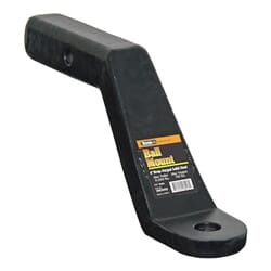 Buyers Products 2 Inch Heavy-Duty Ball Mount 6 Inch Drop x 9-3/8 Long Tube Black For 1-1/4 Hole - 1803059