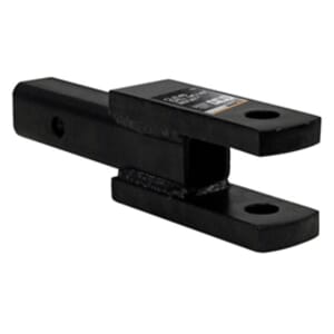 Buyers Products 2 Inch Square Tubular Shank Clevis Ball Mount Black 9-1/4 Inch Long - 1803060