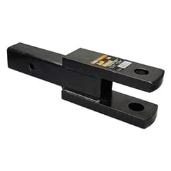 Buyers Products 2 Inch Square Solid Shank Clevis Ball Mount Black 9-1/4 Inch Long - 1803065