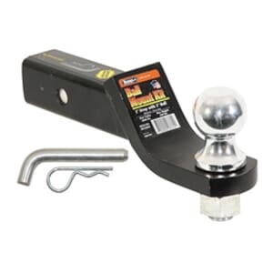 Buyers Products 2 Inch Black Ball Mount Kit With 2 Inch Shank And 2 Inch Drop-Cotter Pin Hitch - 1803307