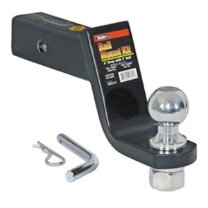Buyers Products 2 Inch Black Ball Mount Kit With 2 Inch Shank And 4 Inch Drop-Cotter Pin Hitch - 1803313