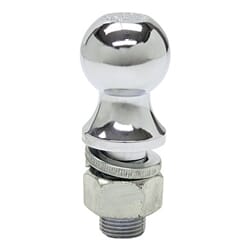 Buyers Products 1-7/8 Inch Chrome Hitch Ball With 1 Inch Shank Diameter x 2-1/8 Inch Long - 1802020