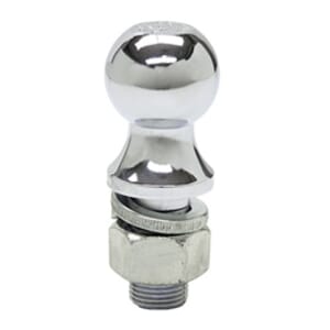 Buyers Products 1-7/8 Inch Chrome Hitch Ball With 1 Inch Shank Diameter x 2-1/8 Inch Long - 1802020