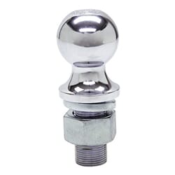 Buyers Products 2-5/16 Inch Chrome Hitch Ball With 1 Inch Shank Diameter x 2-1/8 Inch Long - 1802026