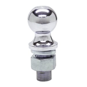 Buyers Products 2-5/16 Inch Chrome Hitch Ball With 1 Inch Shank Diameter x 2-1/8 Inch Long - 1802026