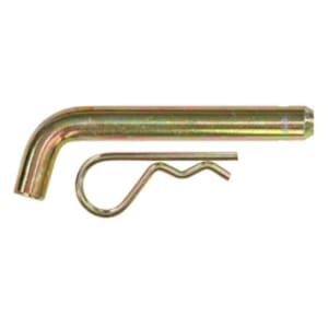 Buyers Products 5/8 x 3.8 Inch Yellow Zinc Heavy-Duty Hitch Pin with Cotter - Fits 2-1/2 Inch Receivers - HP6256WC