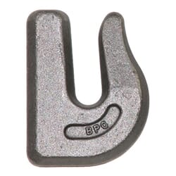 Buyers Products 3/8 Inch Drop Forged Weld-On Heavy-Duty Towing Hook - Grade 43 - B2408W375