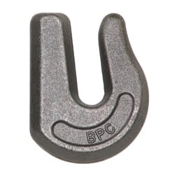 Buyers Products 1/2 Inch Drop Forged Weld-On Heavy-Duty Towing Hook - Grade 43 - B2408W50