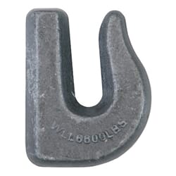 Buyers Products 3/8 Inch Drop Forged Weld-On Heavy-Duty Towing Hook - Grade 70 - B2409W375