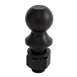 Buyers Products 2-5/16 Inch Black Hitch Ball With 1-1/4 Shank Diameter x 2-3/4 Long+1 Inch Riser - 1802055