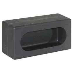 Buyers Products Single Oval Light Box Black Polyethylene - LB383P