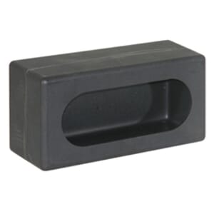 Buyers Products Single Oval Light Box Black Polyethylene - LB383P