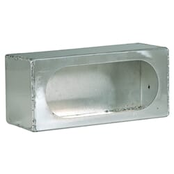 Buyers Products Single Oval Light Box Stainless Steel - LB383SST