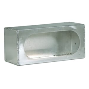 Buyers Products Single Oval Light Box Stainless Steel - LB383SST