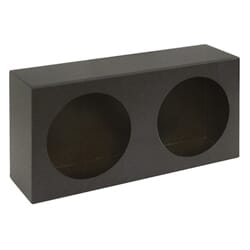 Buyers Products Dual Round Light Box Black Powder Coated Steel - LB6123