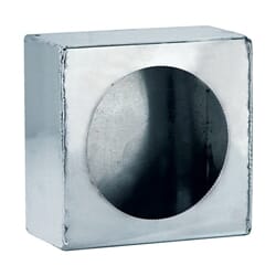 Buyers Products Single Round Light Box Stainless Steel - LB663SST