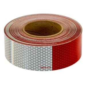 Buyers Products 150 Foot Roll Of DOT Conspicuity Tape With 11-Inch Red And 7-Inch White Lengths - 5-Year Rating - CT150RW