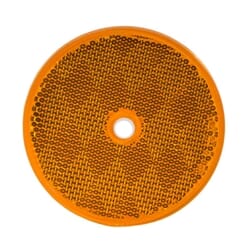 Buyers Products 3.1875 Inch Amber Round DOT Bolt-On Reflectors - 5623317