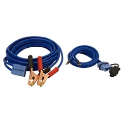 Buyers Products 28 Foot Long Booster Cables With Blue Quick Connect - 600 Amp - 5601026