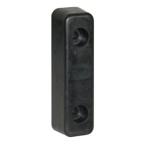 Buyers Products Molded Rubber Bumper - 2-1/4 x 2 x 7-3/4 Inch Tall - Set of 2, Unpackaged - B5760