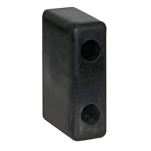 Buyers Products Molded Rubber Bumper - 2-1/2 x 4-1/8 x 6-3/4 Inch Tall - Set of 2 - B5264