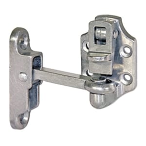 Buyers Products Heavy-Duty Aluminum Door Hold Back - 2 Inch Hook and Keeper - DH300