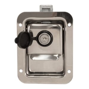 Buyers Products Stainless Steel Junior Single Point Locking Paddle Latch - Thru-Hole Mount - L1883