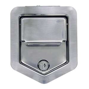 Buyers Products Stainless Steel Rotary Single Point Paddle Latch - 1/4 Inch Striker - L3890RLS