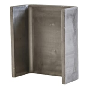 Buyers Products Straight Weld-On Stake Pocket - 1.5x3 Inch Inside x 4 Inch Depth - B2373K