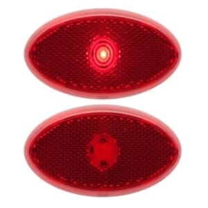 Optronics 1-LED Red marker/clearance light - MCL0028RBB