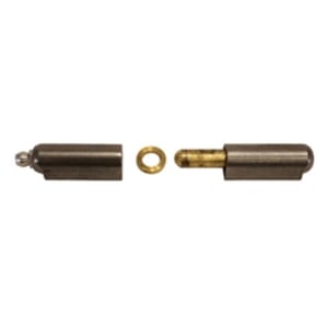 Buyers Products Steel Weld-On Bullet Hinge with Brass Pin/Bushing/Grease Fitting .98 x 5.91 Inch - FBP150GF