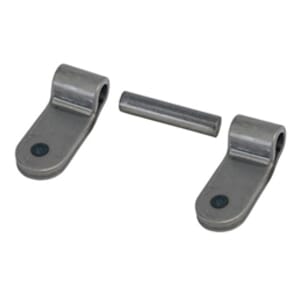 Buyers Products Flush Mount Wing Style Plain Steel Butt Hinge - 2.5 x 5.5 - H2550
