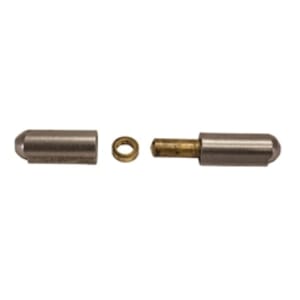 Buyers Products Steel Weld-On Bullet Hinge with Brass Pin and Brass Bushing - 0.61 x 3.15 Inch - FBP080