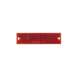 Optronics Red Thin line Self Adhesive/Screw Mount Reflector - RE15RB