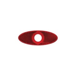 Optronics Red Oval Reflector Surround for 3/4" Lights - A11RXB