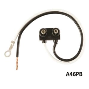 Optronics Straight 2-wire pigtail with PL-10 plug, 6” - A46PB