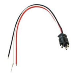 Optronics Standard PL-3 straight pigtail, 10” - A45PB