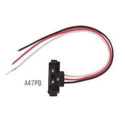 Optronics Right angle PL-3 straight pigtail, 10” - A47PB