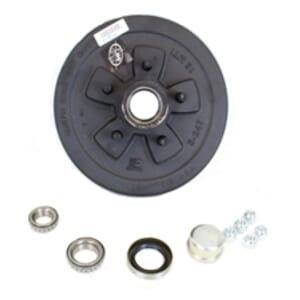Dexter® 5-4.5" Bolt Circle Trailer Hub/Drum with Parts for a 3,500 lbs. Trailer Axle - 545LB3E-DB