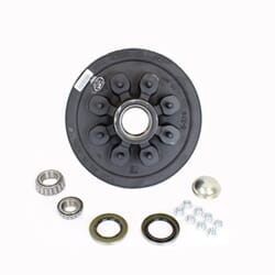 Dexter® 8-6.5" Bolt Circle Trailer Hub/Drum with Parts for a 7,000 lbs. Trailer Axle - 42865LB3E-DB