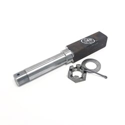 Southwest Wheel® 1.25" Square BT8 Spindle with Nut, Washer, and Cotter Pin - SP104BT8X