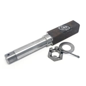 Southwest Wheel® 1.25" Square BT8 Spindle with Nut, Washer, and Cotter Pin - SP104BT8X