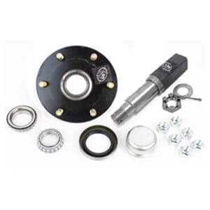 Square SP20484X 84 Spindle & 6-5.5" Bolt Circle Trailer Hub - SP284655LB1E